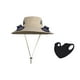 thumbnail image 3 of Sombrero Solar Fan para hombre - Sombrero de pesca exterior de ala ancha con carga USB/solar, ventilador ajustable de 3 velocidades y protección solar, 3 of 6