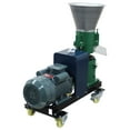 thumbnail image 4 of Animal Feed Pellet Mill Machine 10MM Holes Plate 220V Feed Pelletizer with 3 Head Rollers, 4 of 10