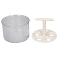 thumbnail image 1 of M Buder Máquina Manual para Hacer Albóndigas Herramienta de Cocina Extruida 5 Bolas Molde Blanco 14 cm / 5.5 inches, 1 of 5