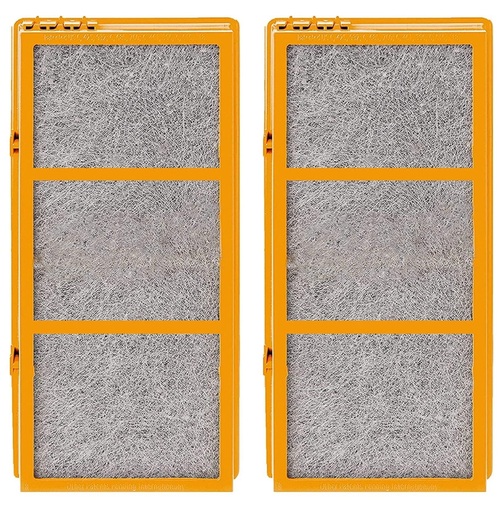 Xayoca 3-in-1 HEPA Activated Carbon Air Filter Replacement with Pre Filter For Holmes AER1 Smoke Grabber HAPF30AS-U4R Air Purifier - 1.2” x 10” x 4.6”, (4 HEPA Filters + 4 Carbon Filters)