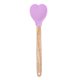 thumbnail image 5 of Love espátula de silicona, mango de madera, espátula de silicona, utensilios de cocina 4 piezas, 5 of 12