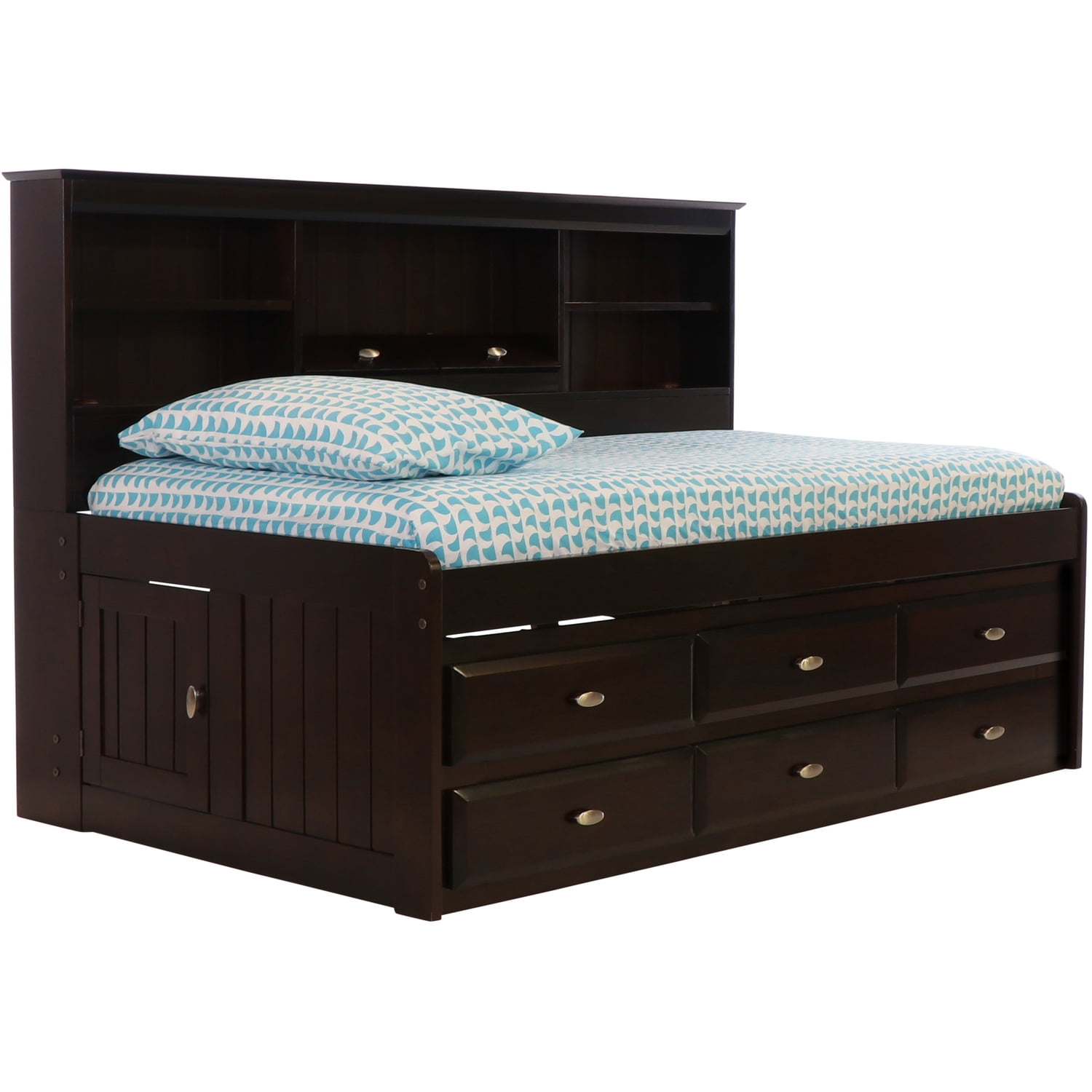 OS Home & Office Furniture Model 2922K6KD, Solid Pine Twin Daybed