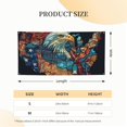 thumbnail image 5 of Pofeuu Stained Glass Eagle USA Print Colorful Yard Festival Banner Sign Party Outdoor & Indoor Party Decoration Banne Festival Yard Sign-Medium, 5 of 8