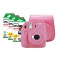thumbnail image 1 of Cámara Instántanea Fujifilm Instax Mini 9 mas película 50 fotos mas funda flamingo, 1 of 4