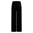 thumbnail image 6 of Lixiuxyad Cargo Pants for Women High Waisted New Dance Pants For Women Social Dance Wide Leg Pants Slimming And Versatile Dance Pants Black, 6 of 6