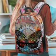 thumbnail image 5 of Psesaysky Graffiti Butterfly Girls Boys School Backpack Students Bookbag Fits Laptop 15 Inch Daypack, 5 of 7