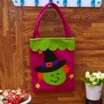 thumbnail image 2 of 5 Pcs Sacs à Bonbons d'Halloween Sacs Non Tissés d'Halloween Sacs Cadeaux Réutilisables avec Poignée pour Fêtes d'Halloween, 2 of 7