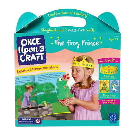 Kids Crafts Frogs - Educational Insights Once Upon a Craft, The Frog Prince