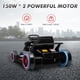 thumbnail image 3 of GARVEE Kids Drift Gokart Batería 24V 7AH, 2 Motores de 150W, Juguete Ride On, Blanco, 3 of 8