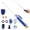 Blue 1, variant on Hydro Jet Power Washer Wand for Garden Hose, High Pressure Hose Nozzle with 2 Spray Modes & Universal Quick Connectors, All Metal Leak-Proof Garden Water Gun Sprayer for Car Washing, Gutter Cleaning
