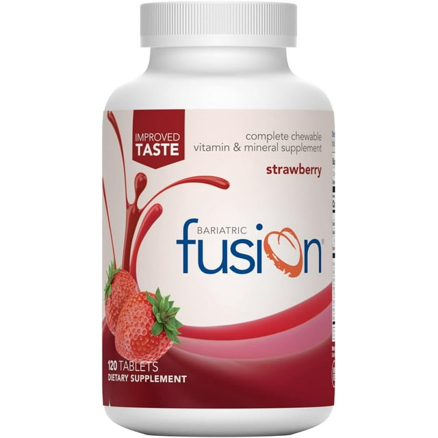 Bariatric Fusion Complete Vitamin & Mineral Strawberry | 120 Servings | 120 Capsules