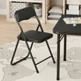 thumbnail image 4 of Accreate Boys and Girls Folding Table and Chairs Set of 3, Portable Table and Chair with Pu Soft Cushion, No Installation Required, Suitable, 4 of 8