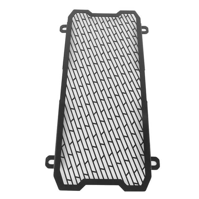 Grille avant, Protecteur de Radiateur de Moto Garde de Radiateur Filet d'Eau Grille de Radiateur avant, Grille avant de Moto Garde de Maille de Moto Noir