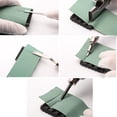 thumbnail image 3 of Afilador de Cuero, Pala Ancha de Cuero, Bordeadora, Herramienta de Reparación de Molienda Maboto tipo de ranuras de arco de plata, 3 of 7