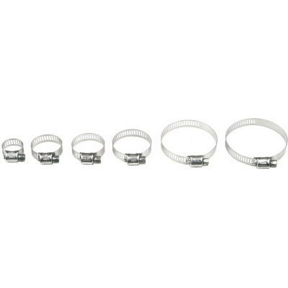 Helix Racing Products Stainless Steel Hose Clamps - 32mm-58mm 32-58mm