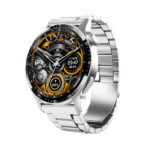 VAYKAL Smartwatch Fitness Tracker for Android and iPhone Multiple Sports Modes Pedometer 1.35-inch Make and Answer Calls Message Notifications IP67 Waterproof