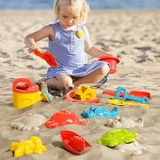 Dinosaur Planet Kids Sand Water Table for Toddlers, 3-Tier Water Play Table Toy for Toddlers Kids, Activity Sensory Tables Outside Beach Snow Toys for Toddler Boys Girls Age 1-3-5 Gift(Random Color)