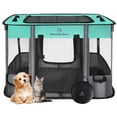 thumbnail image 1 of Corral para Mascotas ROMANTIC BEAR Plegable para Animales Pequeños, 1 of 9