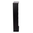 thumbnail image 2 of Atlantic Drawbridge - Media storage - MDF, wood composite - flat black DVD, CD, Blu-ray Disc - floor-standing, 2 of 7