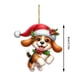 thumbnail image 3 of 1 Adorno Navideño para Árbol de Navidad, Acrílico, Colgante para Árbol de Navidad, Fiestas, Coche, Decoración Del Hogar., 3 of 7