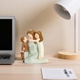 thumbnail image 5 of Meottam Mom and Kids Figurines, Sculpted Hand-Painted Mother and Two Children Statues, Mother Son Daughter Figures Gifts for Mother’s Day Anniversary Birthday, 5 of 7