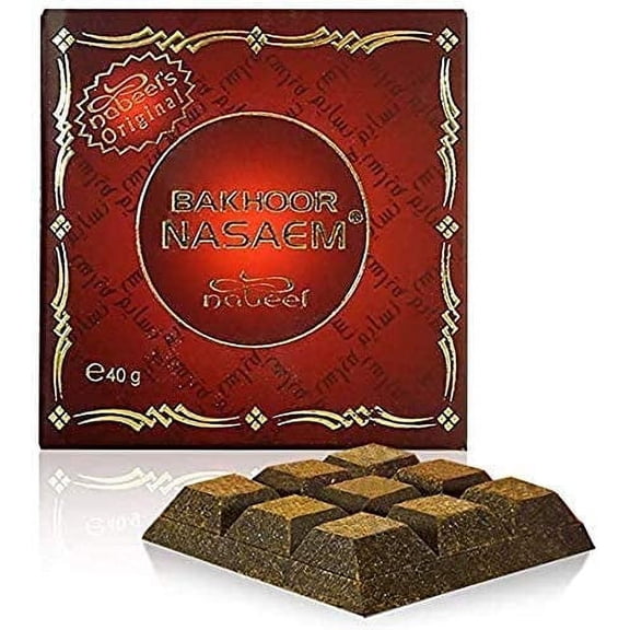 Bakhoor Nasaem Incense (40gm) by Nabeel-6pack