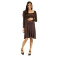 thumbnail image 6 of Women's Long-sleeve Maternity Dress, 6 of 11