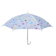 White Polka Dots Girls Umbrella