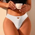 thumbnail image 4 of Uootdi Seamless Bikini Panties for Women Heart Detail No Show Stretch Support Briefs Soft Smooth Breathable Daily Intimates Gift, 4 of 7