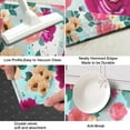 thumbnail image 3 of Pioneer Flower Floral Print Pattern Kitchen Rug Mat,Kitchen Runner Rugs Non Skid Washable,Decorative Kitchen Floor Mats for Kitchen,Sink,Laundry,17"X47", 3 of 5