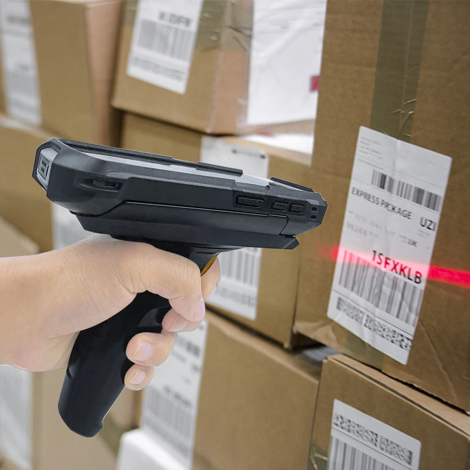 Handle for Zebra Motorola TC51 TC510K TC56 Handheld Barcode Scanner Mobile Computer, Sensitive Scan Convenient Grip (TRG-TC51-SNP1-01)