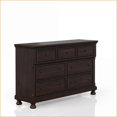 thumbnail image 2 of Dressers Seven Drawer Transitional Dark Cherry | Cherry | Solid Wood+MDF, 2 of 5
