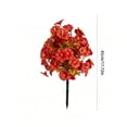 thumbnail image 3 of PBAZIH Artificial Flowers for Outdoors Waterproof Faux Garden Plants for Porch and Patio Durable Plastic Decorative Mums for Halloween and Thanksgiving Decor Easy to Install with Ground Stakes, 3 of 9