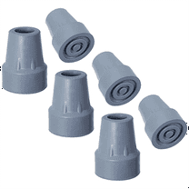 New Arrivals Crutch Tips, 3/4Inch Heavy Duty Non-Slip Rubber Cane Tips