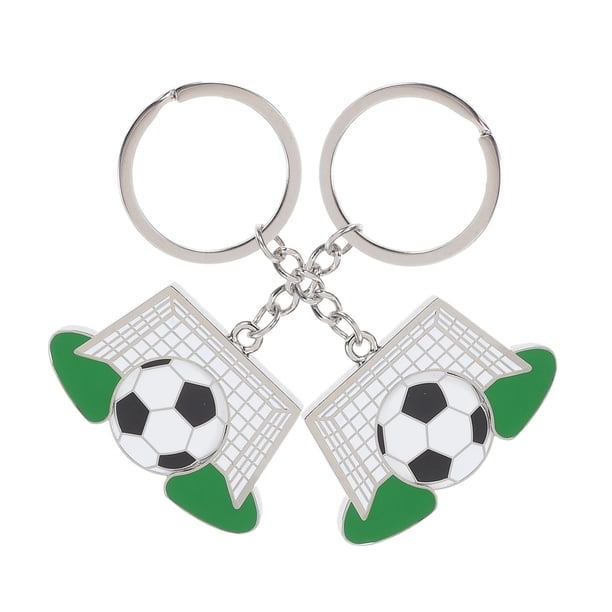 BESTYASH 2Ud Llavero Para Fútbol Con Colgantes Metálicos Para Uso Diario Y Regalos Deportivos