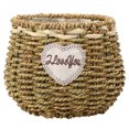 thumbnail image 1 of Multi?Purpose Hand?woven Flower Basket Sundries Storage Basket Plant Pot Home Decoration, 1 of 8