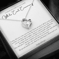 thumbnail image 4 of White Coat Ceremony Gifts, Pharmacy, Nurse, Vet, Dentist, Veterinarian, Physical Therapy, Heart Shaped With Cubic zirconia Necklace. Necklace Jewelry With Meaningful Messages Card & Box L, 4 of 5