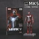 thumbnail image 5 of Figura de acción de Zd Toy original de Marvel, Iron Man, Avengers Mark2, modelo 1/10, colección de figuras de acción de anime, modelo de decoración de habitación, juguete robot, regalos, 5 of 5