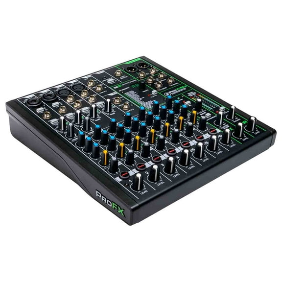 Mackie ProFX10v3, 10-Channel Professional Effects Mixer with USB