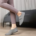 thumbnail image 5 of IEMIEMIEM Women's Men's Water Shoes Comfortable Beach Barefoot Quick Drying Wide Slides Aqua Socks for Swim Pool Beach Surf River Gray 9-10 Women/8.5-9 Men, 5 of 6