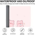 thumbnail image 4 of Cartoon Three Pig Pattern Mouse Pad,Desk Mat,Game Mat,Makeup Table Mat,Varied Use Mat for Office/Home/Study Girls Women(31.5''''X15.7'''',Pink&Three Pig), 4 of 6