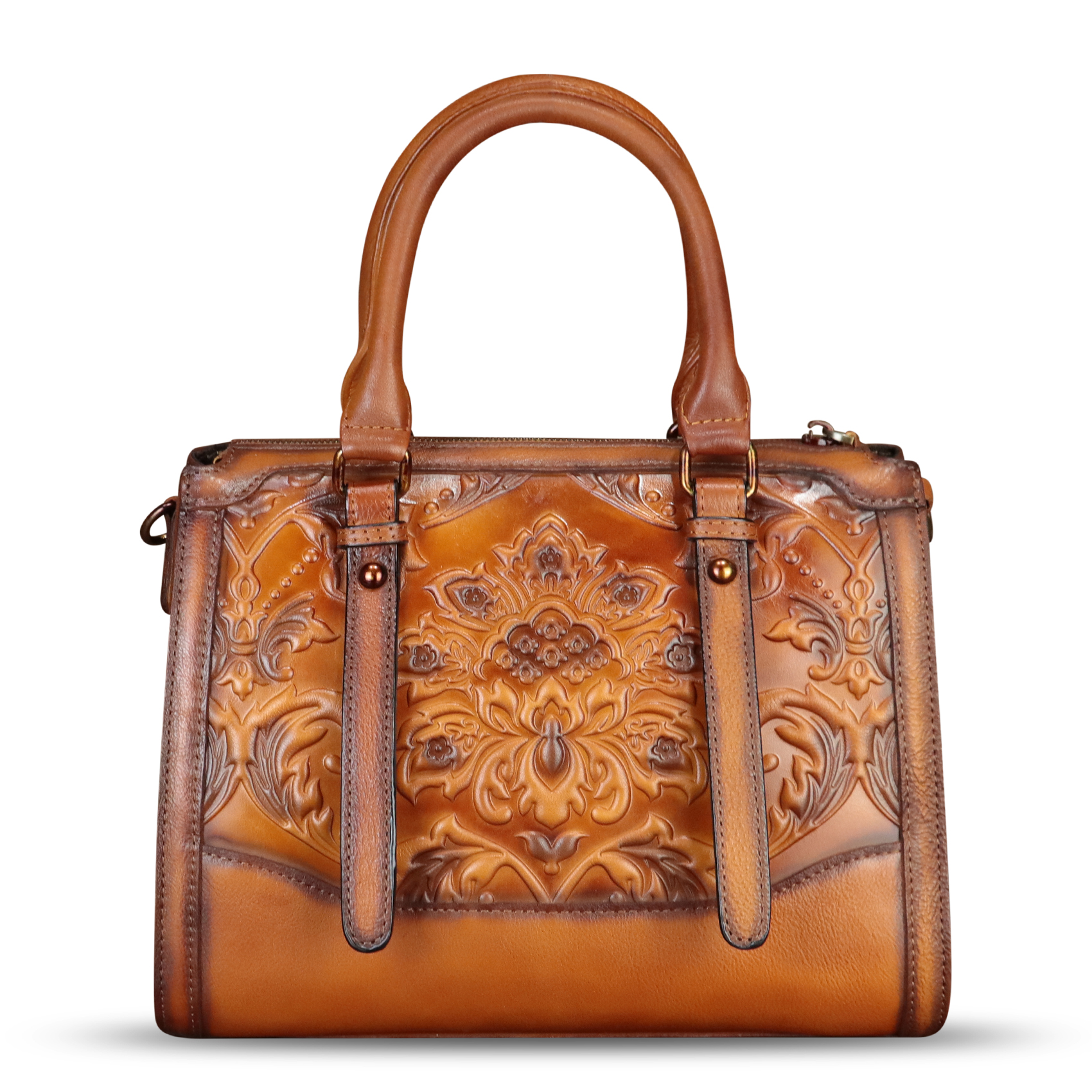 Genuine Leather Purse and Handbag for Women Retro Leather Crossbody Shoulder Bag