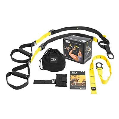 Basic Suspension - trx training suspension trainer basic kit + door anchor, complete full body workouts kit for home and on the road