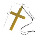 thumbnail image 4 of Cross Necklace Delicate Decorations Accessory Cross Necklace Pendant  Ornament for Halloween, 4 of 11