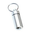 thumbnail image 1 of POINTERTECK Mini Waterproof Case Outdoor Emergency Medicine Drug Box Tank with Keychain, 1 of 10