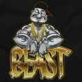 thumbnail image 2 of Urban Popeye Bling Beast Cartoon Men's Graphic T Shirt Tees Brisco Brands S, 2 of 6