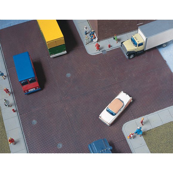 Walthers Cornerstone Series Kit HO Scale Full Set Brick Street System