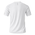 thumbnail image 5 of OGLCCG Quick Dry Ice Silk Athletic T-Shirts for Men Crewneck Short Sleeve Moisture Wicking Tee for Running Breathable Cool Workout Shirts,S,White, 5 of 6