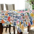 thumbnail image 5 of Yayeee Tablecloths 60" x 120" Rectangle Wrinkle Resistant Party Table Cover, Yellow Wildflower Pattern, 5 of 8