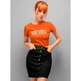 thumbnail image 2 of The Best Version Of You. Shaped T-Shirt Women -Image by Shutterstock, Female 3X-Large, 2 of 4